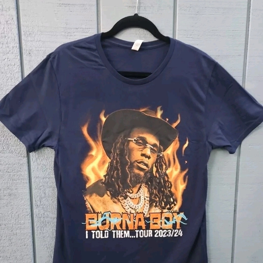 Navy Graphic Tour T-Shirt